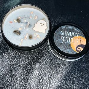 Sunday scaries Disney nightmare before Christmas jack skellington candle soy new